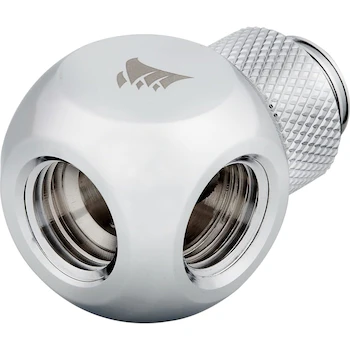 Imagen 2 de CORSAIR Hydro X Series XF Rotary Y-Splitter Cromo