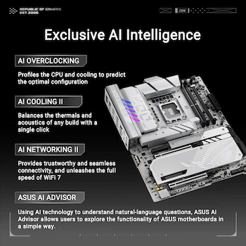 Imagen 2 de ASUS ROG Maximus Z890 Apex Intel Z890 LGA 1851 ATX Placa Base Gaming Plata Gris Cobble