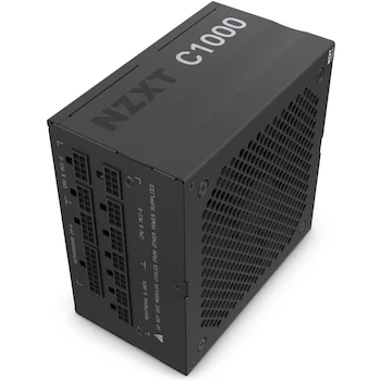 Imagen de referencia para NZXT C1000 (2022) PA-0G1BB-US Fuente de Alimentación 1000W 80+ Gold Totalmente Modular ATX Gaming Cables con Funda Color Negro