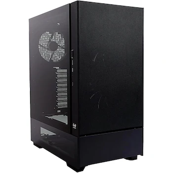 Imagen de referencia para InWin ModFree Base Edition IW-CS-MFBASE-BLK, Negro, Carcasa de Torre Completa E-ATX (hasta 12" x 13"), Materiales SGCC Vidrio Templado ABS, Dimensiones 411.5x261.8x531mm, Peso 9.2kg