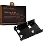 Miniatura de SilverStone Tek SDP08B Convertidor de Bahía 3.5" a 2 x 2.5" HDD/SSD Negro