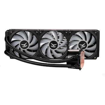 Imagen 2 de Gaming Naceb Enfriamiento Líquido Ártico 360mm Negro con 3 Ventiladores ARGB de 120mm Compatible con Intel/AMD Modelo NA-0652