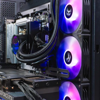 Imagen 4 de Gaming Naceb Enfriamiento Líquido Ártico 360mm Negro con 3 Ventiladores ARGB de 120mm Compatible con Intel/AMD Modelo NA-0652