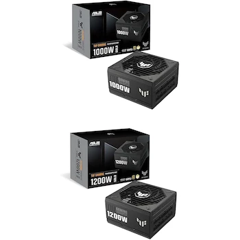 Imagen de referencia para ASUS TUF Gaming 1000W Gold TUF-GAMING-1000G Fuente de Alimentación Totalmente Modular 80+ Gold Serie TUF Gaming 1000 vatios