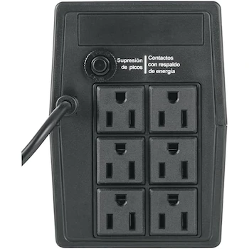 Imagen 2 de Volteck NB-700 No Break 700 VA / 360 W con 6 Contactos y Alarma Sonora y Visual