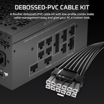 Imagen 4 de Corsair RM850x Shift (2025) Fuente de Alimentación ATX Totalmente Modular 850W Interfaz Lateral Modular Negro