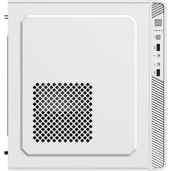 Imagen 3 de Gabinete Mini Torre Zenith GI656 MAX MB M-ATX Full Metálico Frente Sólido Negro (Blanco)