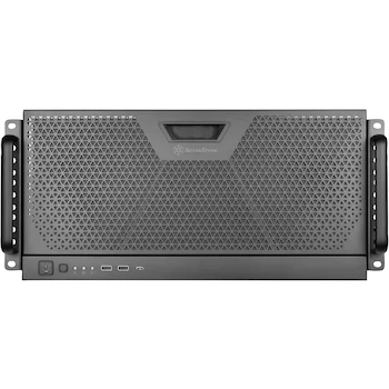 Imagen 2 de SilverStone Technology SST-RM51 - Chasis de Servidor de Montaje en Rack 5U Negro con Ventiladores Duales de 180 mm
