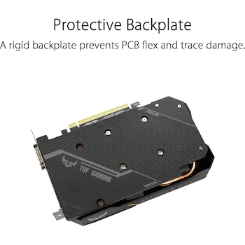 Imagen 3 de ASUS TUF Gaming NVIDIA GeForce GTX 1660 SUPER OC Edition 6GB GDDR6 Tarjeta de Video (TUF-GTX1660S-O6G-GAMING)