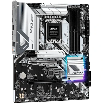 Imagen de referencia para ASRock Z790 Pro RS ATX Motherboard, Intel Z790 Chipset, LGA1700 CPU Socket, Compatible with 12th/13th/14th Gen Intel Core/Pentium Gold/Celeron Processors, DDR5 Memory, 4 DIMM Slots, Size 30.5x24.4 cm