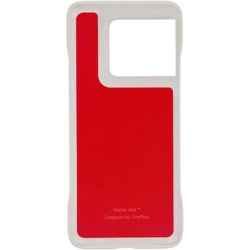 Imagen 4 de OnePlus 10T 5G Glacier Mat Case - Funda Oficial con Material Disipador de Calor Glacier Mat (Gris)