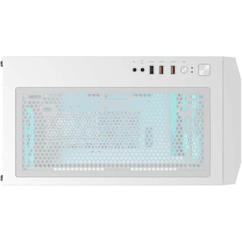 Imagen 3 de COUGAR Gabinete Uniface Mini RGB Blanco - Torre Mini ITX/Micro ATX Compacta Moderna con Iluminación RGB Blanca