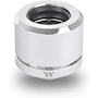Miniatura de Thermaltake Pacific F-Pro Fitting de Compresión para Tubo Duro de 16 mm OD, Cromado, Rosca G 1/4, DIY LCS, Modelo CL-W436-CU16SL-A, Material Cobre, Dimensiones ∮24 x 23.6 (H) mm, Peso 60 g