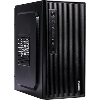 Imagen de referencia para EVOTEC Gabinete Oslo EV-1023 – PC Case Micro-ATX Compacto con Fuente de Poder 500W Integrada – Negro