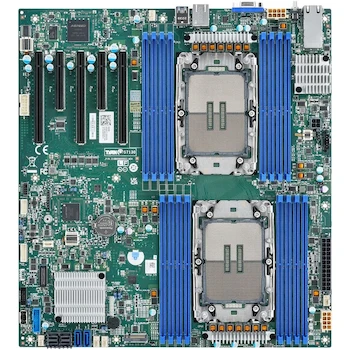Imagen de referencia para Tyan Tempest HX S7130 Standard EATX Server Motherboard, Model S7130GM2NR-2T, 12" x 13" Form Factor, Dual LGA4677 Sockets for Intel 4th/5th Gen Xeon Scalable Emerald Rapids/Sapphire Rapids Processors, Intel C741 Chipset