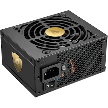 Imagen 2 de Fuente de Alimentación Sharkoon Rebel P20 SFX 750W, Módulo Completo, Cybenetics Platinum, Color Negro, Tamaño 100x125x63.5 mm, Número de Parte 4044951040650