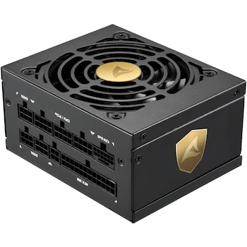 Imagen 3 de Fuente de Alimentación Sharkoon Rebel P20 SFX 750W, Módulo Completo, Cybenetics Platinum, Color Negro, Tamaño 100x125x63.5 mm, Número de Parte 4044951040650