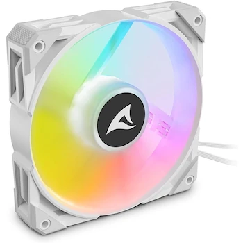 Imagen alusiva al producto Sharkoon Rebel F50 PWM ARGB White 120mm Ventilador para PC