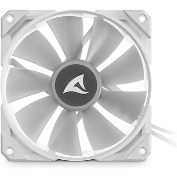 Imagen 4 de Sharkoon Rebel F50 PWM ARGB White 120mm Ventilador para PC
