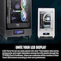Miniatura de Thermaltake Tower 200 Series - Kit de Panel LCD para Nieve, Pantalla LCD de 3.9 Pulgadas, Modelo AC-066-OO6NAN-A1