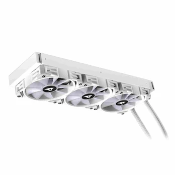 Imagen 3 de Sharkoon S90 RGB AIO Refrigeración Líquida Blanca 360mm Tipo 360