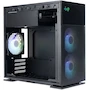Miniatura de InWin 327 Micro ATX Chasis de Computadora para Juegos Negro con 3 Ventiladores Luna AL120 ARGB, Modelo 327, Serie 327, Torre Mediana, Dimensiones 39.12 x 18.8 x 38.1 cm, Peso 7 kg