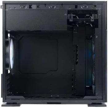 Imagen 2 de InWin 327 Micro ATX Chasis de Computadora para Juegos Negro con 3 Ventiladores Luna AL120 ARGB, Modelo 327, Serie 327, Torre Mediana, Dimensiones 39.12 x 18.8 x 38.1 cm, Peso 7 kg