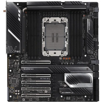 Imagen alusiva al producto ASRock W790 WS - Placa Base Workstation - Chipset Intel W790 - Socket LGA 4677 - Formato Extended ATX - Color Negro