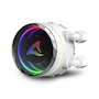 Miniatura de Sharkoon S80 Blanco RGB AIO, Modelo SHA-S80 RGB AIO WT, Radiador de 240 mm, Dimensiones 27.2 cm x 12.1 cm x 2.75 cm, Peso 1.5 kg