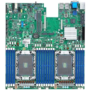 Imagen de referencia para Tyan Placa de Servidor Modelo S7126GM2NRE para Procesadores Intel Xeon de 3ª Generación Socket LGA 4189 Doble, Form Factor EATX FF de 12 x 13 Pulgadas, Optimizada para Rack, Dimensiones 52,07 x 44,96 x 9,14 cm, Peso 2,79 kg, Chipset Intel C612