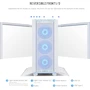 Miniatura de Lian Li Lancool III RGB White ATX Mid-Tower PC Case with 3x140mm ARGB Front Fans and 1x140mm Rear Fan, Tempered Glass Panels, Aluminum Handles, Model LANCOOL 3R-W, Dimensions 526(D) x 238(W) x 523(H) mm