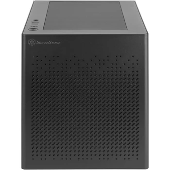 Imagen 3 de SilverStone Technology SUGO 16 - Carcasa de Factor de Forma Pequeño (Mini-ITX), Construcción de Acero Aleado, Tamaño Pequeño, Color Negro, Modelo SST-SG16B, Dimensiones 27.99 x 19.99 x 23.19 cm
