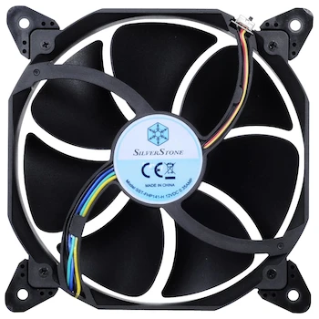 Imagen 3 de SilverStone Technology FHP141 Ventilador 140 mm x 38 mm para Enfriador de CPU y Cajas de Computadora FHP-141-x