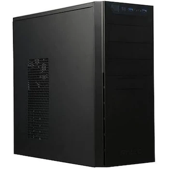 Imagen alusiva al producto Antec VSK4000E-U3_US Negra Acero SGCC Torre Media ATX - Carcasa de Computadora, Dimensiones 43.94 x 18.54 x 41.15 cm, Serie VSK4000E-U3_US