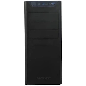 Imagen 2 de Antec VSK4000E-U3_US Negra Acero SGCC Torre Media ATX - Carcasa de Computadora, Dimensiones 43.94 x 18.54 x 41.15 cm, Serie VSK4000E-U3_US