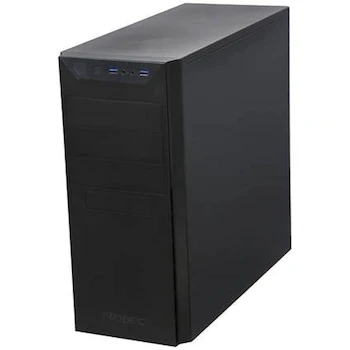 Imagen 3 de Antec VSK4000E-U3_US Negra Acero SGCC Torre Media ATX - Carcasa de Computadora, Dimensiones 43.94 x 18.54 x 41.15 cm, Serie VSK4000E-U3_US