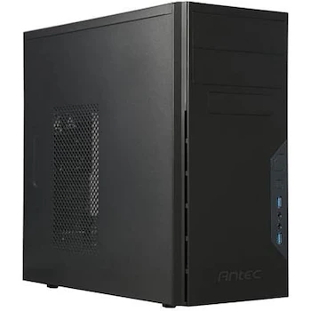 Imagen de referencia para Antec VSK3000E-U3_US SGCC - Caja de Acero Aleado para Minitorre Micro ATX, Color Negro