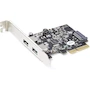 Miniatura de StarTech.com PEXUSB312A3 Tarjeta PCI Express 2 Puertos USB-A 10Gbps USB 3.2 Gen 2 Tipo A Controladora PCIe x2 Perfil Bajo y Completo Negro Windows Linux