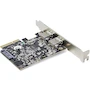 Miniatura de StarTech.com PEXUSB312A3 Tarjeta PCI Express 2 Puertos USB-A 10Gbps USB 3.2 Gen 2 Tipo A Controladora PCIe x2 Perfil Bajo y Completo Negro Windows Linux