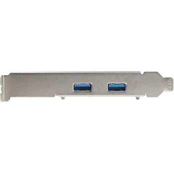 Imagen 3 de StarTech.com PEXUSB312A3 Tarjeta PCI Express 2 Puertos USB-A 10Gbps USB 3.2 Gen 2 Tipo A Controladora PCIe x2 Perfil Bajo y Completo Negro Windows Linux