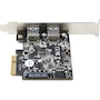 Miniatura de StarTech.com PEXUSB312A3 Tarjeta PCI Express 2 Puertos USB-A 10Gbps USB 3.2 Gen 2 Tipo A Controladora PCIe x2 Perfil Bajo y Completo Negro Windows Linux