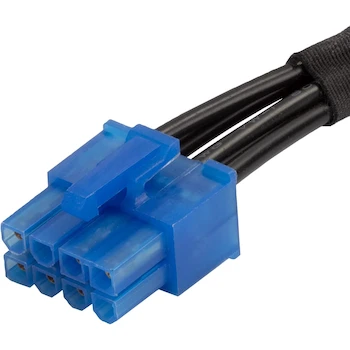 Imagen 3 de SilverStone PP12-PCIE, SST-PP12-PCIE, Negro, 2 Cables de Alimentación PCIe de 8 Pines (PSU) a 12 Pines (GPU), Longitud 550 mm, Calibre 16 AWG, para PSU Modulares de 2ª Generación