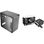 Miniatura de Thermaltake Smart 500W 80+ White PSU PS-SPD-0500NPCWUS-W & Cooler Master MasterBox Q300L mATX Case Black MCB-Q300L-KANN-S00