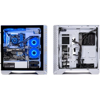 Imagen 2 de Thermaltake Versa H17 Negro Micro ATX Mini Tower Gaming Computer Case 2.0 Edition Glaciar 300 Tempered Glass