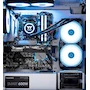 Miniatura de Thermaltake Versa H17 Negro Micro ATX Mini Tower Gaming Computer Case 2.0 Edition Glaciar 300 Tempered Glass