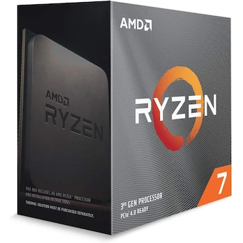 Imagen de referencia para AMD Ryzen 7 3800XT Procesador de Sobremesa Desbloqueado de 8 Núcleos y 16 Hilos, Sólo CPU, Negro, 5cm x 5cm