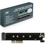 Miniatura de Vantec UGT-M2PC130 Adaptador M.2 NVMe PCIe x4 Low Profile Negro con Soporte para Longitud 110mm