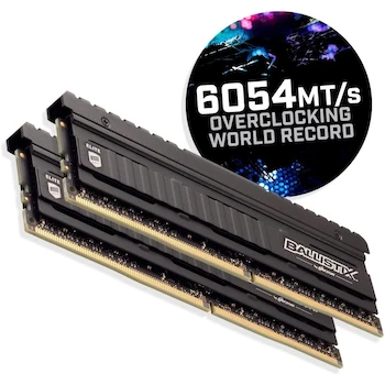 Imagen 4 de Ballistix Elite BLE8G4D40BEEAK - Kit Memoria RAM 16GB (2x8GB) DDR4 4000 MT/s Negro