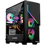 Miniatura de HYUNDAI Pc Gaming Inferno ATX, Torre Mid Tower con Fuente 650W 80 Plus Bronze, Ventiladores RGB Digitales, Panel Lateral Vidrio Templado Negro