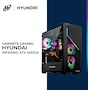 Miniatura de HYUNDAI Pc Gaming Inferno ATX, Torre Mid Tower con Fuente 650W 80 Plus Bronze, Ventiladores RGB Digitales, Panel Lateral Vidrio Templado Negro